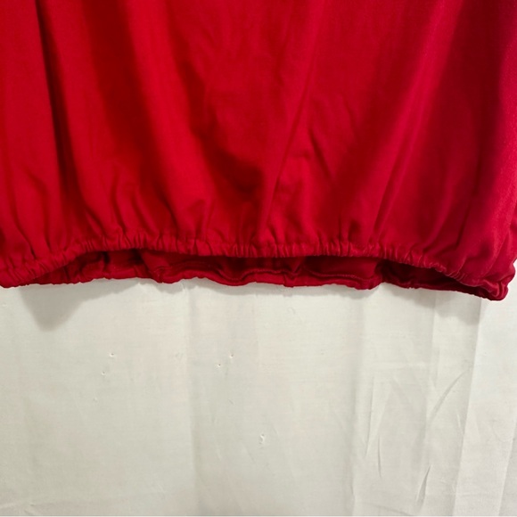 Fashion Nova 2-Piece Sleeveless Elastic Hem Cropped Top & Jogger Pants Red 2XL - Picture 8 of 12